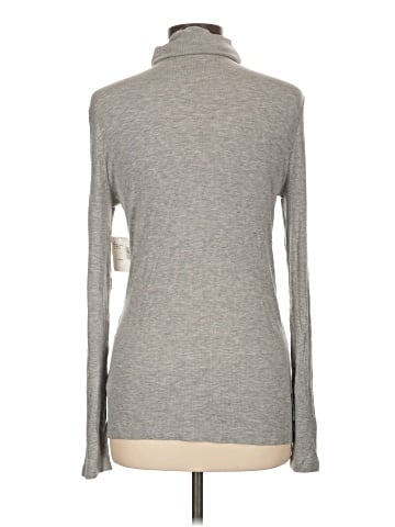 Pure Navy Long Sleeve Turtleneck (view 2)