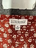 Luxology 100% Rayon Hearts Red Jumpsuit Size XL - photo 4