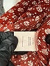 Luxology 100% Rayon Hearts Red Jumpsuit Size XL - photo 5