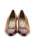 Etienne Aigner Color Block Brown Heels Size 7 - photo 2