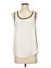Bobeau 100% Polyester Ivory Sleeveless Top Size S - photo 1