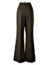 Le Suit 100% Polyester Chevron-herringbone Brown Dress Pants Size 8 - photo 2