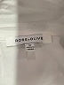 Rose + Olive Ivory White Short Sleeve Blouse Size M - photo 7