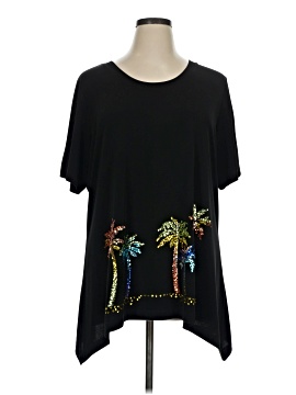 Quacker Factory Short Sleeve Top