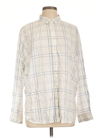 Ann Taylor LOFT Long Sleeve Button-Down Shirt (view 1)