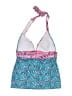 Boden Floral Blue Swimsuit Top Size 8 - photo 2