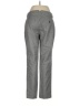 J.Crew Tweed Argyle Plaid Gray Wool Pants Size 6 - photo 2
