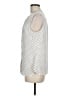 Banana Republic 100% Polyester Polka Dots Ivory Sleeveless Blouse Size 8 - photo 5