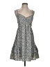 Altar'd State 100% Polyester Polka Dots Gray Casual Dress Size S - photo 1