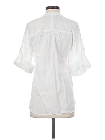 CAbi 3/4 Sleeve Button-Down Shirt (view 2)