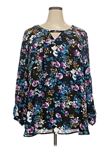 I.N. Studio Long Sleeve Blouse (view 1)