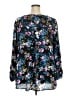 I.N. Studio 100% Polyester Black Long Sleeve Blouse Size 2X - photo 2