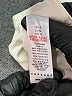 Topshop 100% Polyester Metallic Ivory Long Sleeve Blouse Size 12 - photo 9