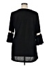 Karen Brooks 100% Polyester Black Cardigan Size 1X - photo 2