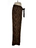 Terra & Sky Animal Print Brown Casual Pants Size 0X - photo 4