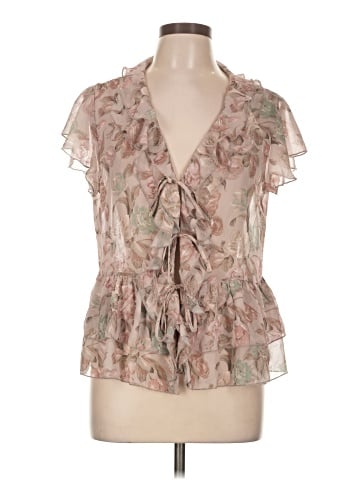 Philosophy Republic Clothing Short Sleeve Blouse (view 1)