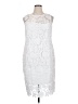 Calvin Klein White Cocktail Dress Size 16 - photo 1