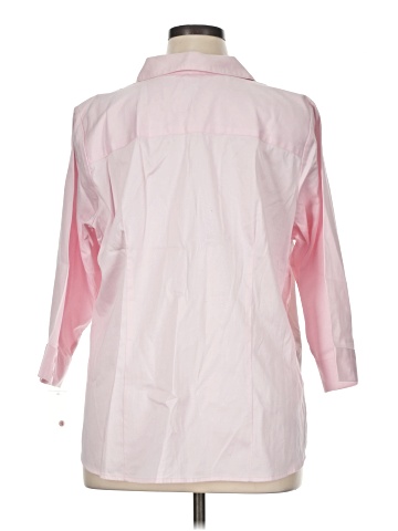 212 Collection 3/4 Sleeve Button-Down Shirt (view 2)