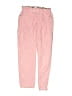 Mini Boden 100% Cotton Stripes Pink Casual Pants Size 10 - photo 1