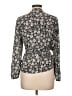 1.State 100% Polyester Black Long Sleeve Blouse Size L - photo 2