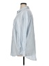 Old Navy 100% Cotton Stripes Blue Long Sleeve Button-Down Shirt Size XL - photo 5