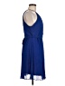DKNY 100% Polyester Blue Cocktail Dress Size 8 (petite) - photo 4