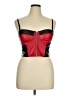 Say What? Red Faux Leather Top Size XL - photo 1