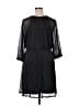 Morgan Taylor Polka Dots Black Casual Dress Size XL - photo 2