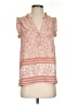 Mine Pink Sleeveless Blouse Size S - photo 1