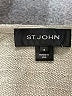 St. John Stripes Pink Wool Coat Size 14 - photo 6