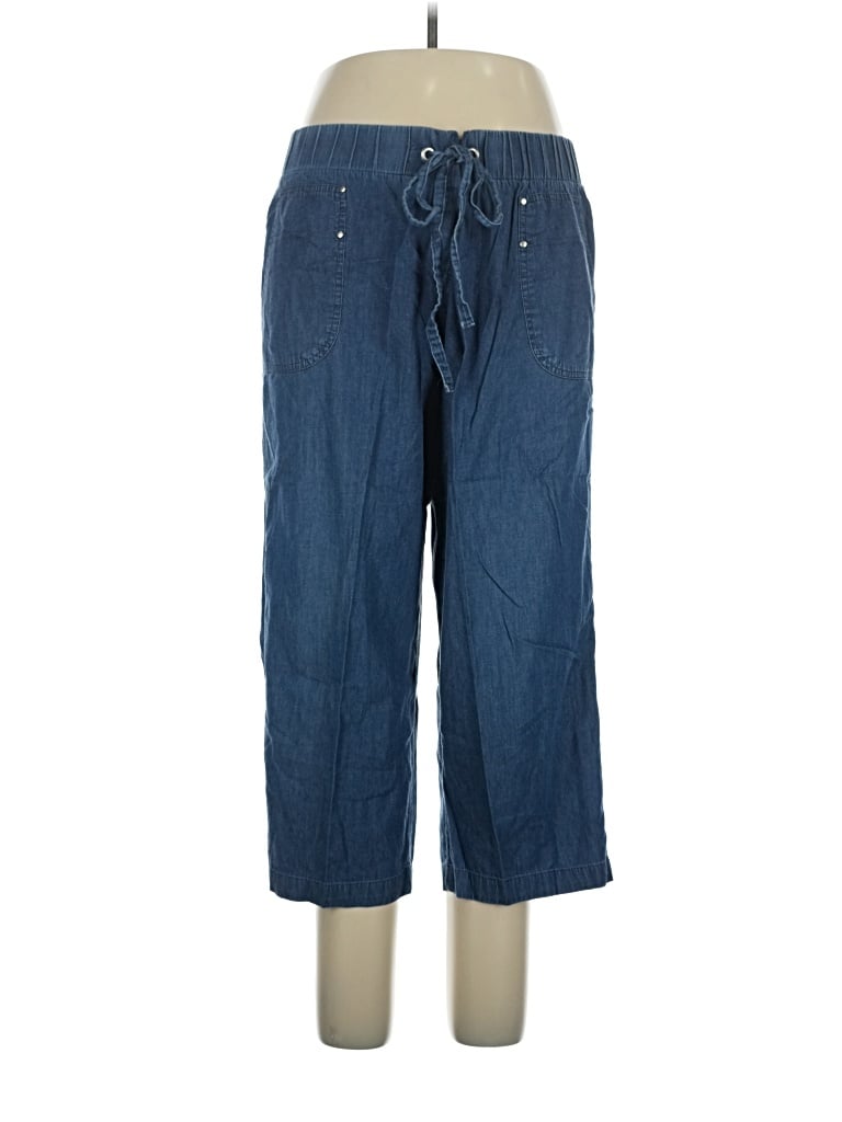 Pre-owned Sag Harbor Casual Pants In Blue