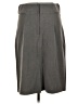 Wrapper Gray Casual Skirt Size 9 - photo 2