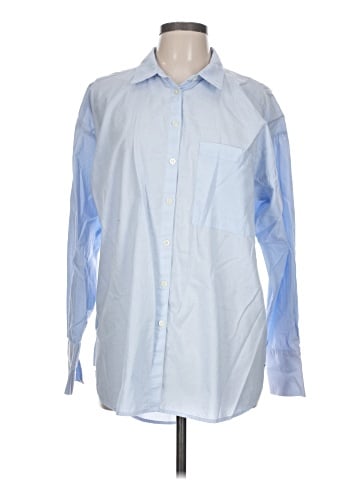 Ann Taylor LOFT Long Sleeve Button-Down Shirt (view 1)