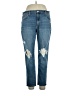 Gap Hearts Blue Jeans Size 16 - photo 1