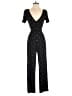 Amuse Society Polka Dots Black Jumpsuit Size XS - photo 1