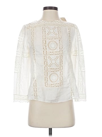 Polo by Ralph Lauren 3/4 Sleeve Blouse (view 1)