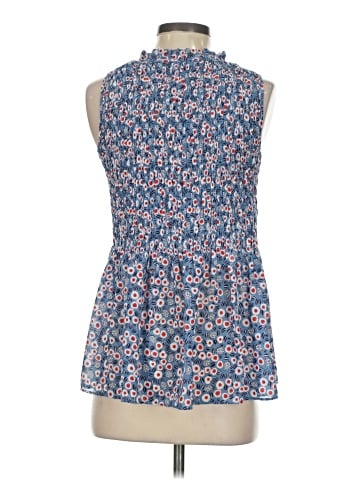 Rose + Olive Sleeveless Blouse (view 2)