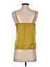 Missguided 100% Polyester Yellow Sleeveless Top Size XS - photo 2