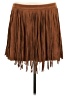 Jolt Brown Casual Skirt Size 9 - photo 1