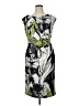 Connected Apparel Graphic Green Cocktail Dress Size 16 - photo 1