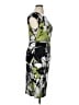 Connected Apparel Graphic Green Cocktail Dress Size 16 - photo 4