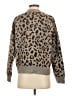 Zara Animal Print Gray Pullover Sweater Size S - photo 2