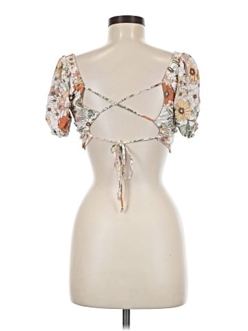 Altar'd State Short Sleeve Blouse (view 2)