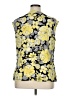 Kasper Yellow Sleeveless Blouse Size XL - photo 2
