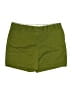 J.Crew 100% Cotton Solid Green Khaki Shorts Size 16 - photo 1