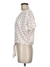 Sim & Sam 100% Rayon Ivory Short Sleeve T-Shirt Size M - photo 5