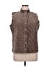 Liz & Co. 100% Polyester Brown Vest Size 1X - photo 1