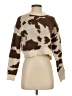 Bershka Camo Brown Pullover Sweater Size XS - photo 1
