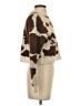 Bershka Camo Brown Pullover Sweater Size XS - photo 4