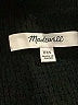 Madewell Black Wool Coat Size XXS - photo 6